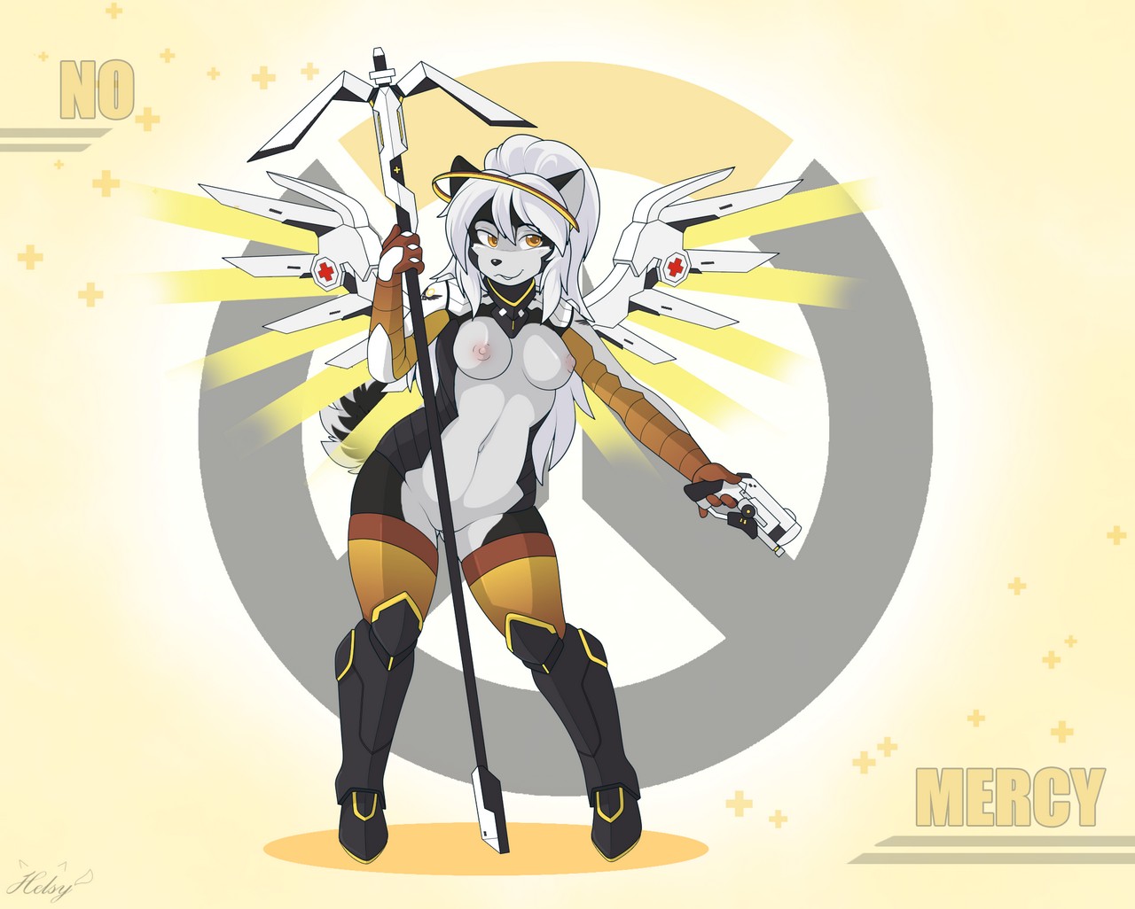 Mercy Overwatch By Hels