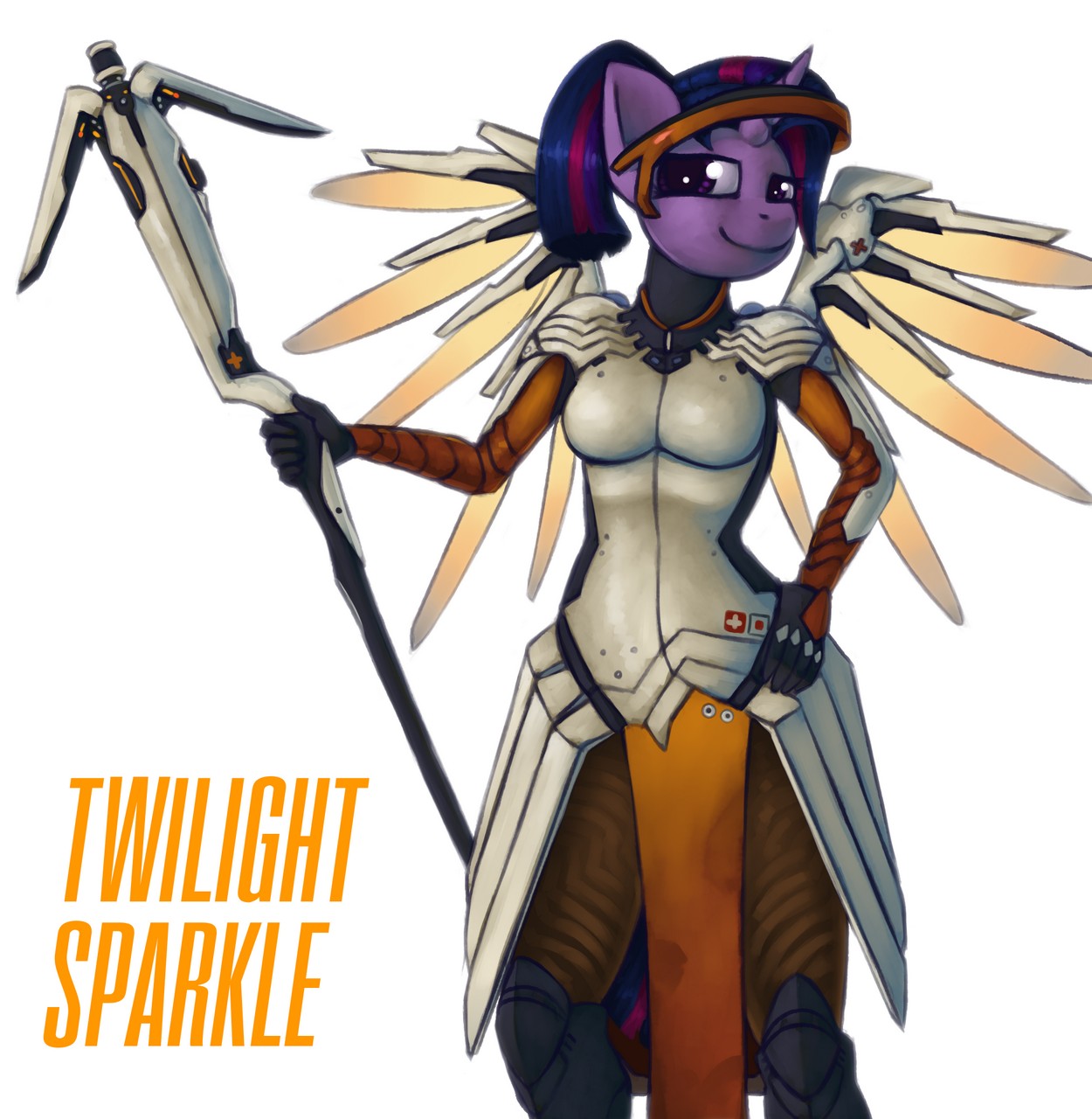 Mercy Overwatch Twilight Sparkle Mlp By Marsmine