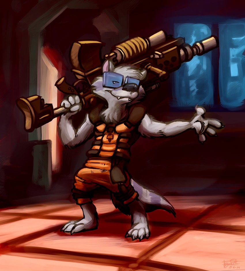 Ness Larathelabrat Rocket Raccoon By Commissar 