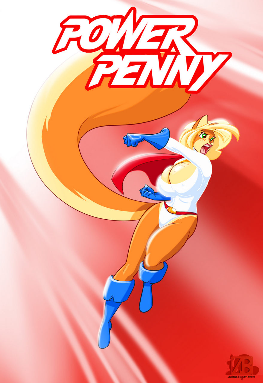 Penny Flynn Power Girl By Zaftigbunnypres