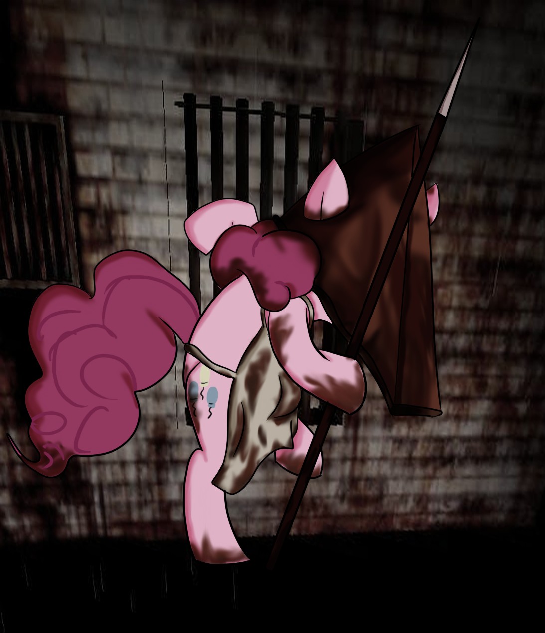 Pinkie Pie Mlp Pyramid Head Silent Hill By Fursa