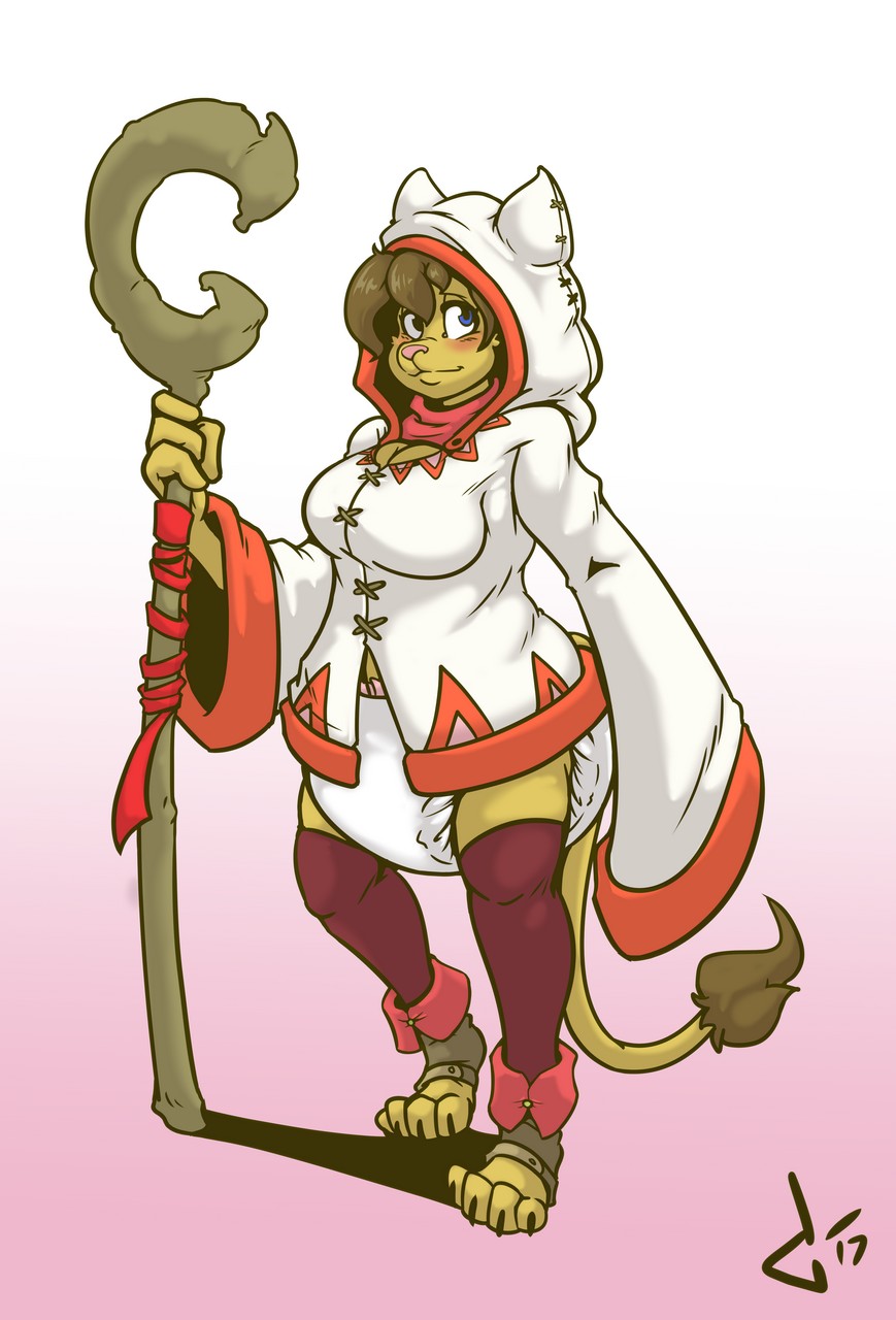 Raziya Character White Mage By Daikan