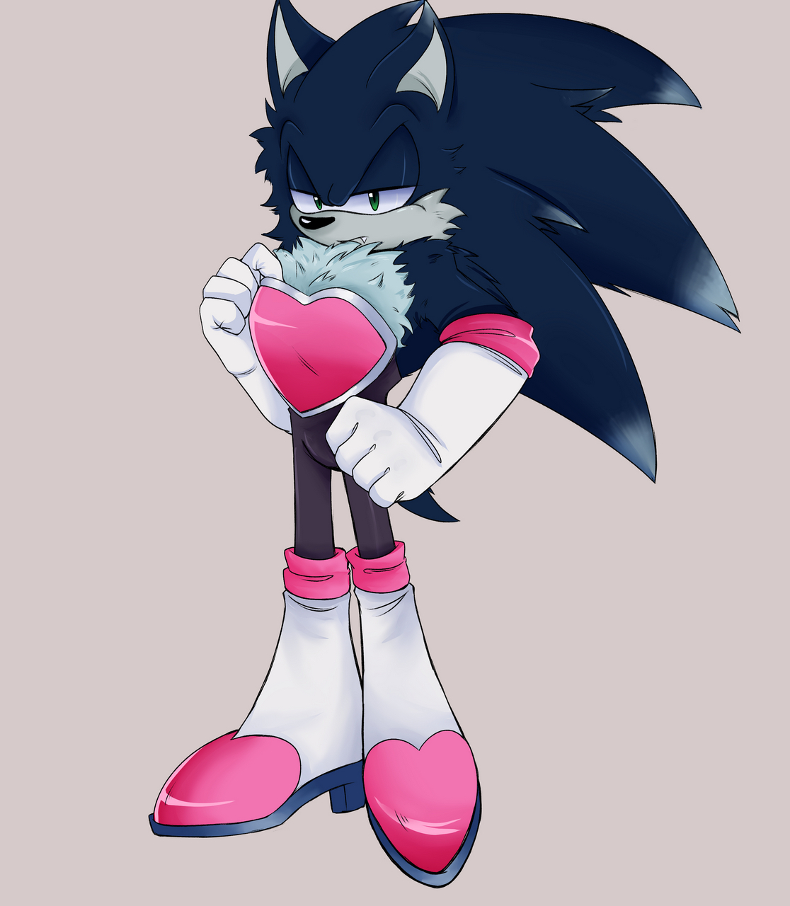Rouge The Bat Sonic The Werehog By Whitefire 