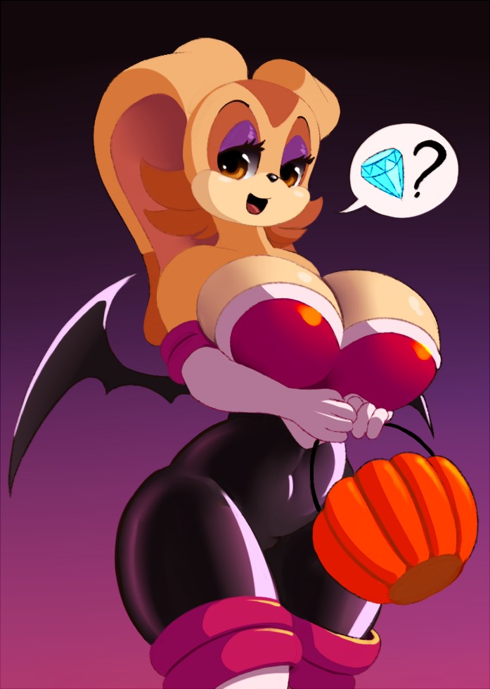 Rouge The Bat Vanilla The Rabbit By Don K