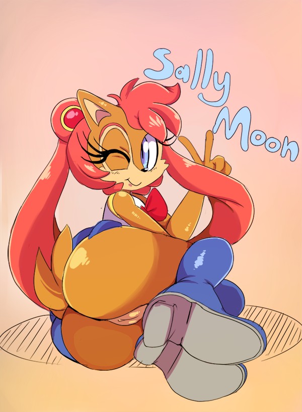 Sailor Moon Character Sally Acorn By Cloud