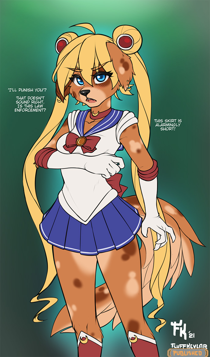 Sailor Moon Character Zofie Fluff Kevlar By Conditional Dnp Fluff Kevla
