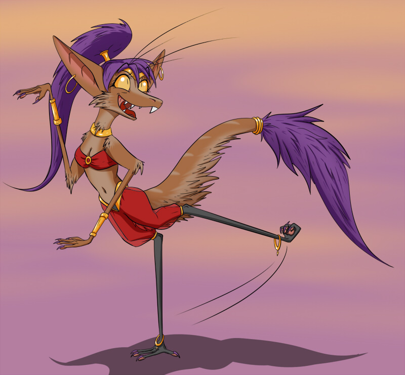 Shantae Webcomic Character By Valsali