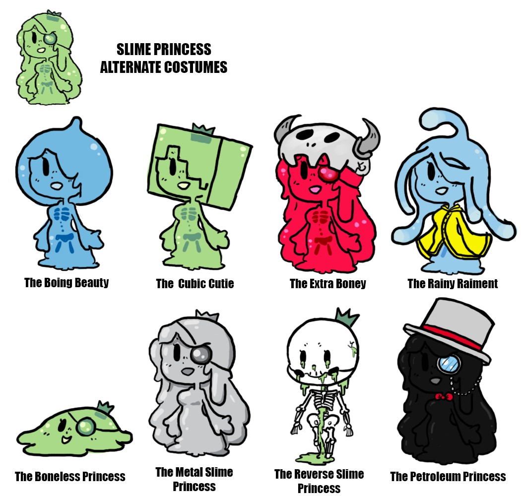 Slime Princess Towergirls Suu Monster Musume By Ficficponyfi