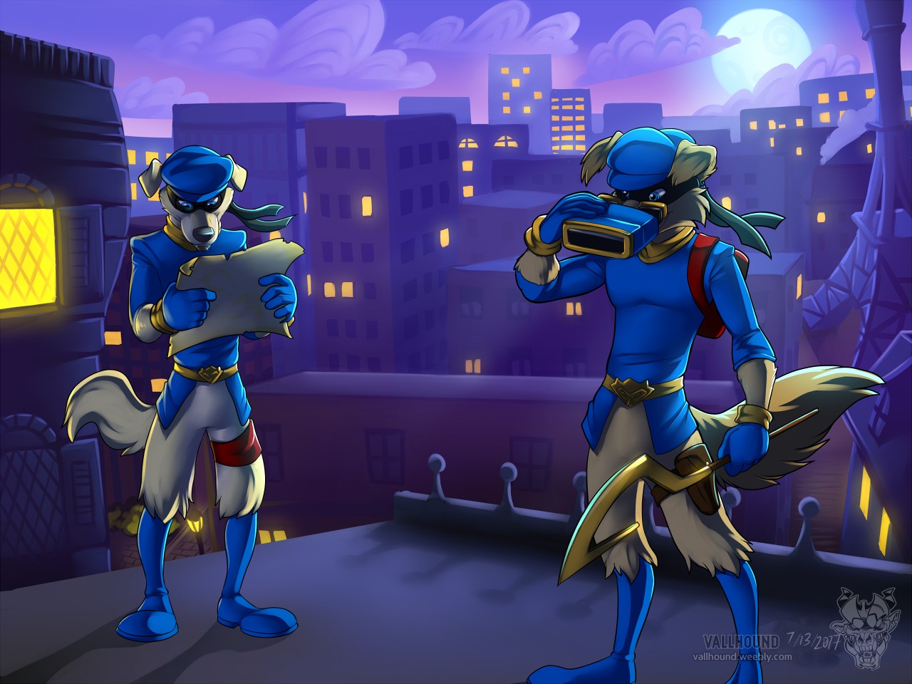 Sly Cooper By Vallhun