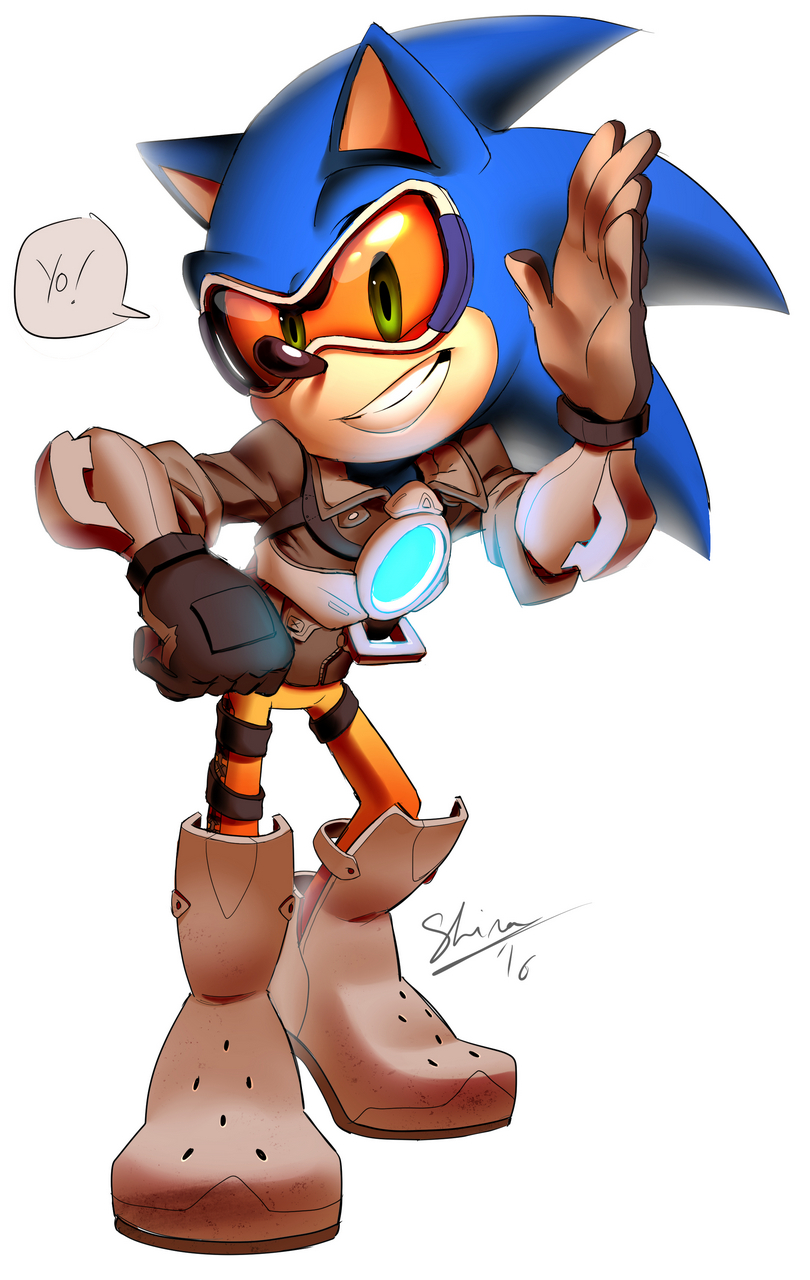 Sonic The Hedgehog Tracer Overwatch By Shira Hedgi