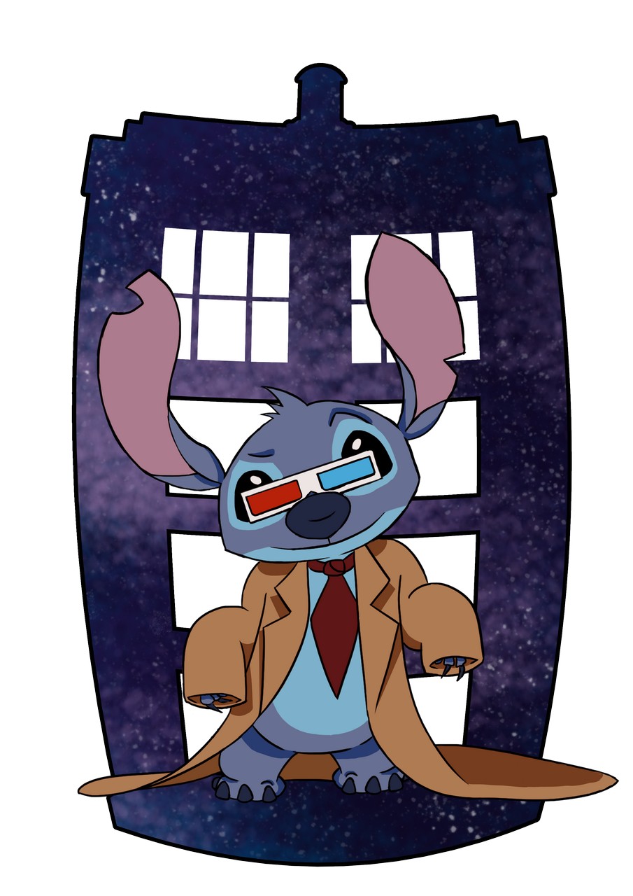 Stitch Lilo And Stitch Tenth Doctor The Doctor By Petitpi