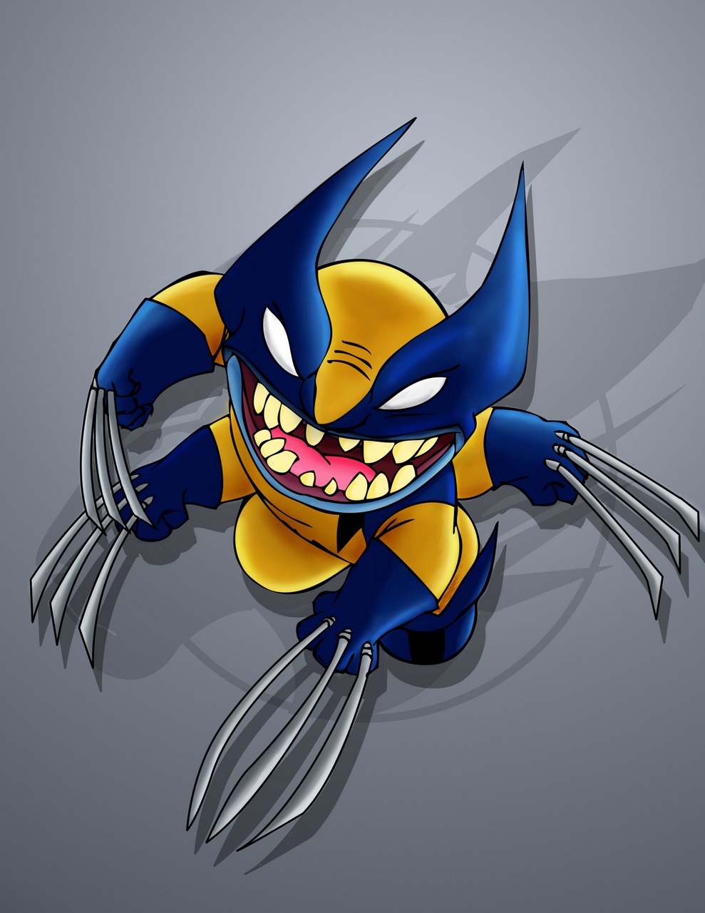 Stitch Lilo And Stitch Wolverine Marvel By Nanaki Angel2