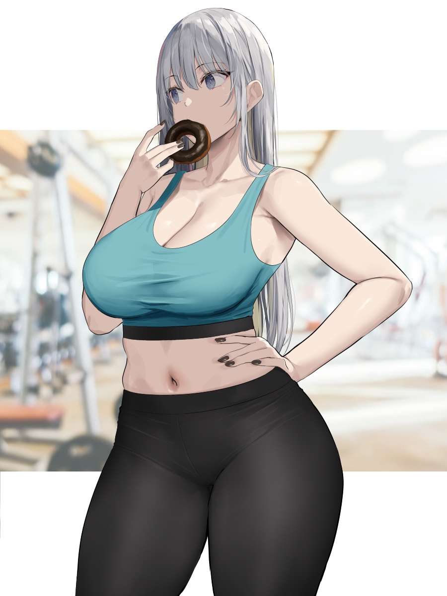 A Donut In The Weight Room Thighdeolog