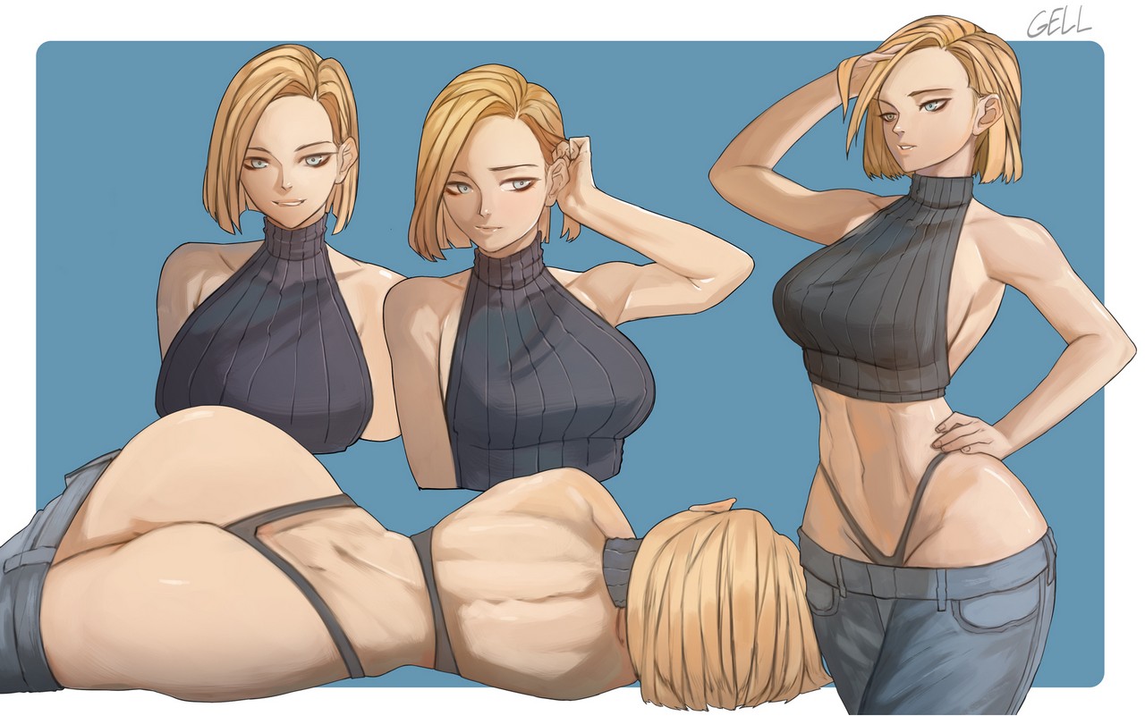 Android 18 Dragon Ball Z By Gell Thighdeolog