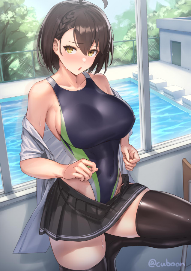 Baltimore Getting Ready For The Pool Art By Cuboon Thighdeolog