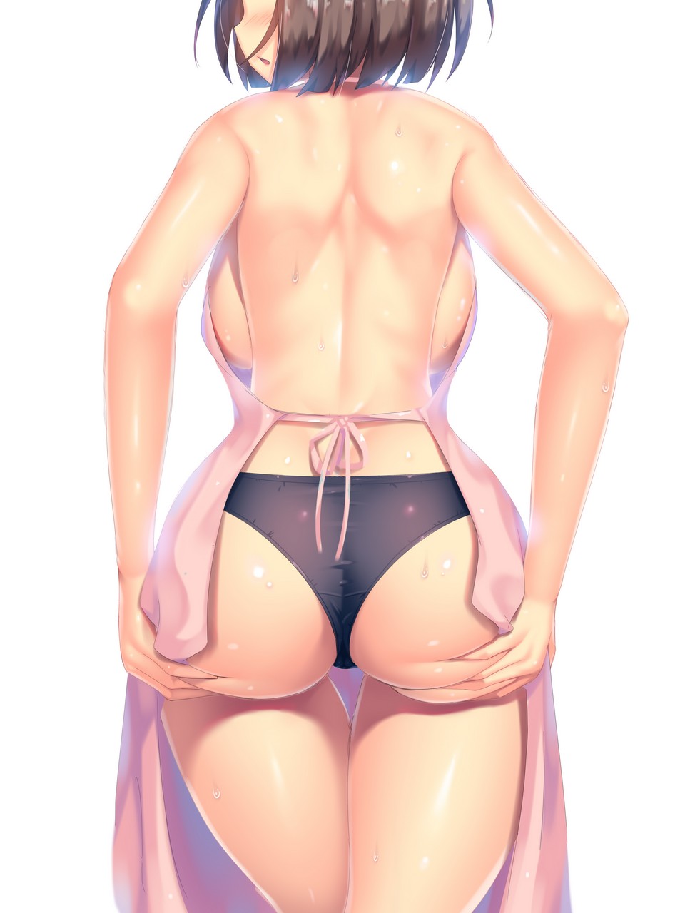 Beautiful Apron Backview By Ax1 Thighdeolog