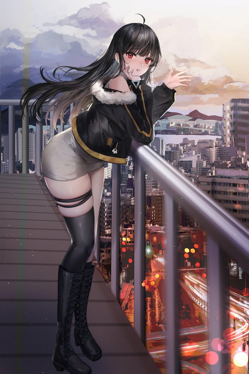 Beautiful View And Thighhighs Thighdeolog