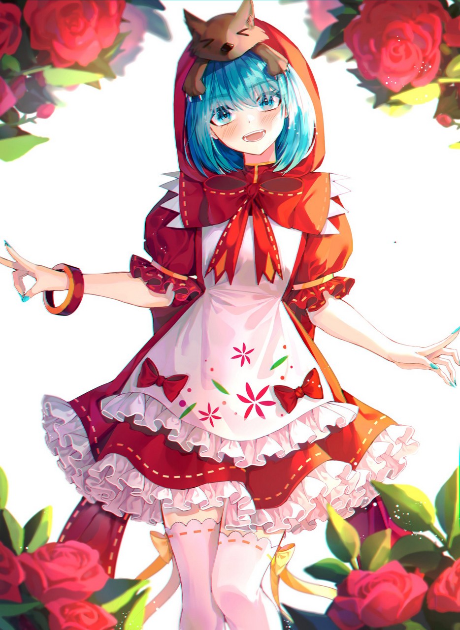 Big Bad Wolf Hatsune Miku Little Red Riding Hood Character By Minttchoco