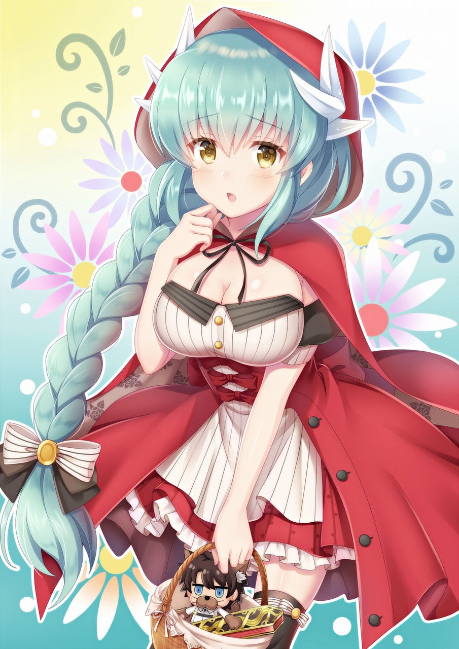 Big Bad Wolf Kiyohime Fate Grand Order Little Red Riding Hood Character By Suzumia Daydrea