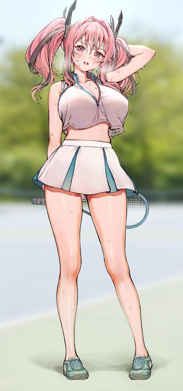Bremerton In Tennis Skirt Thighdeolog
