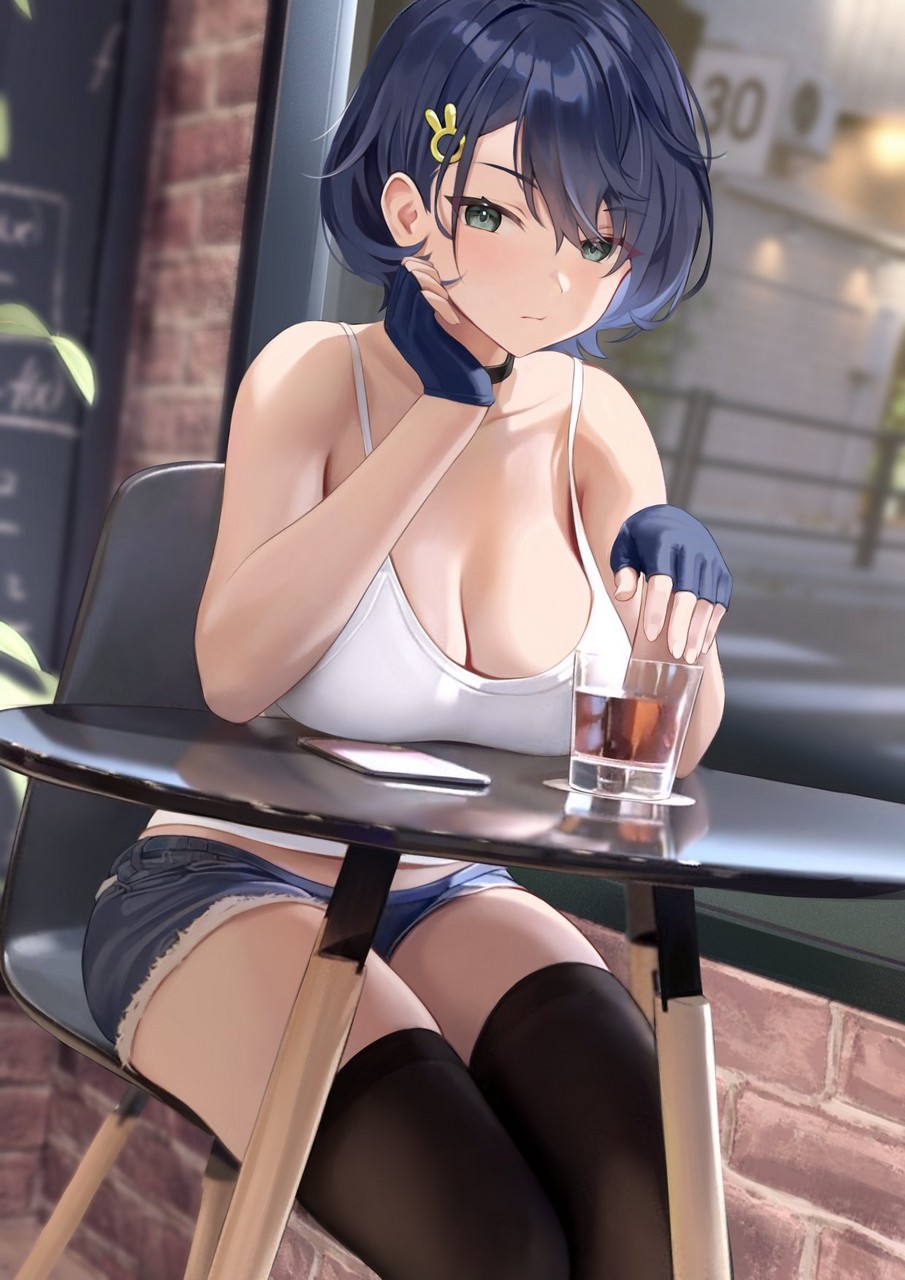 Casual Chihiro Preview Blue Archive Thighdeolog