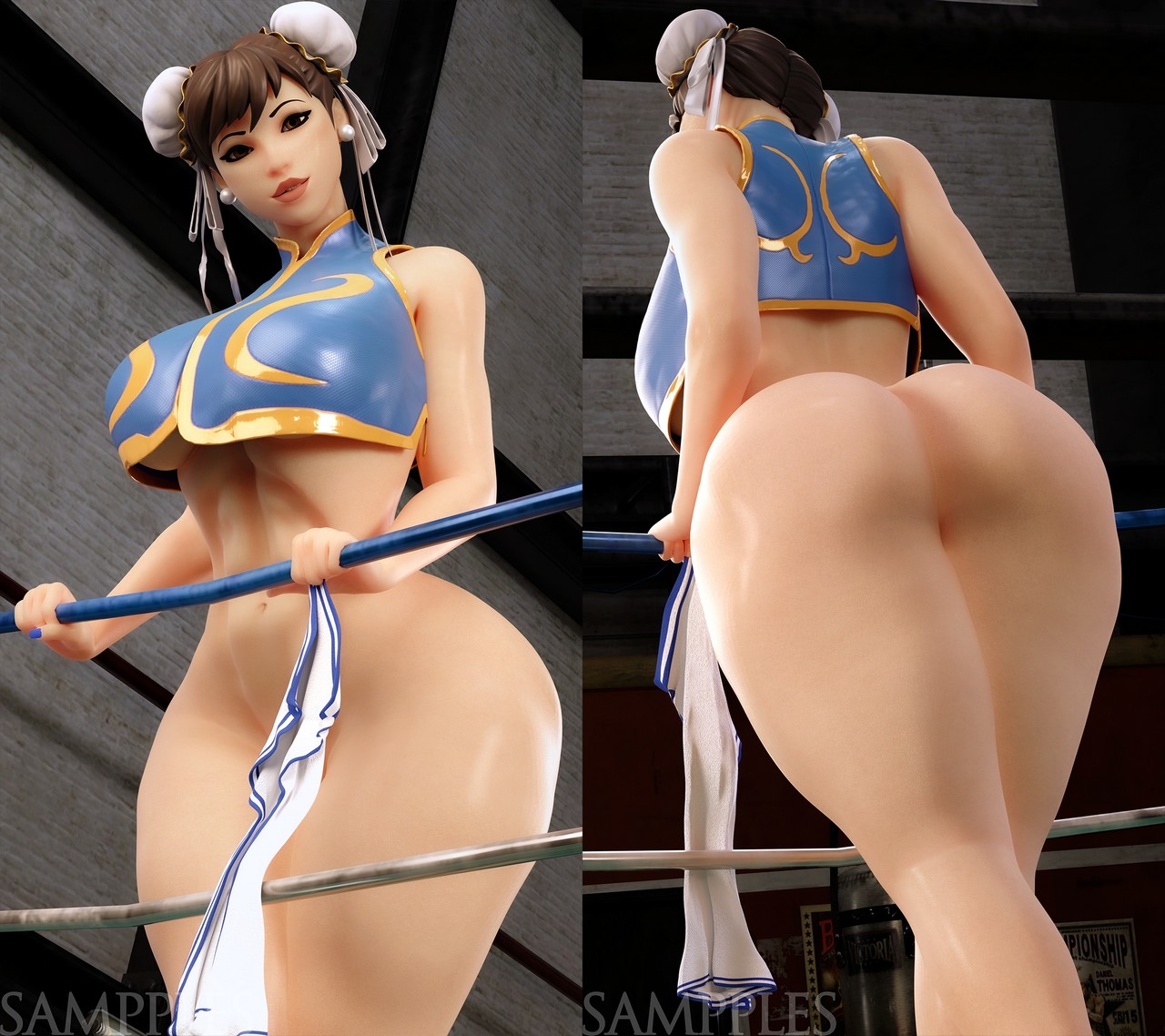 Chun Li Busy Being Thicc Sampples Street Fighter Thighdeolog