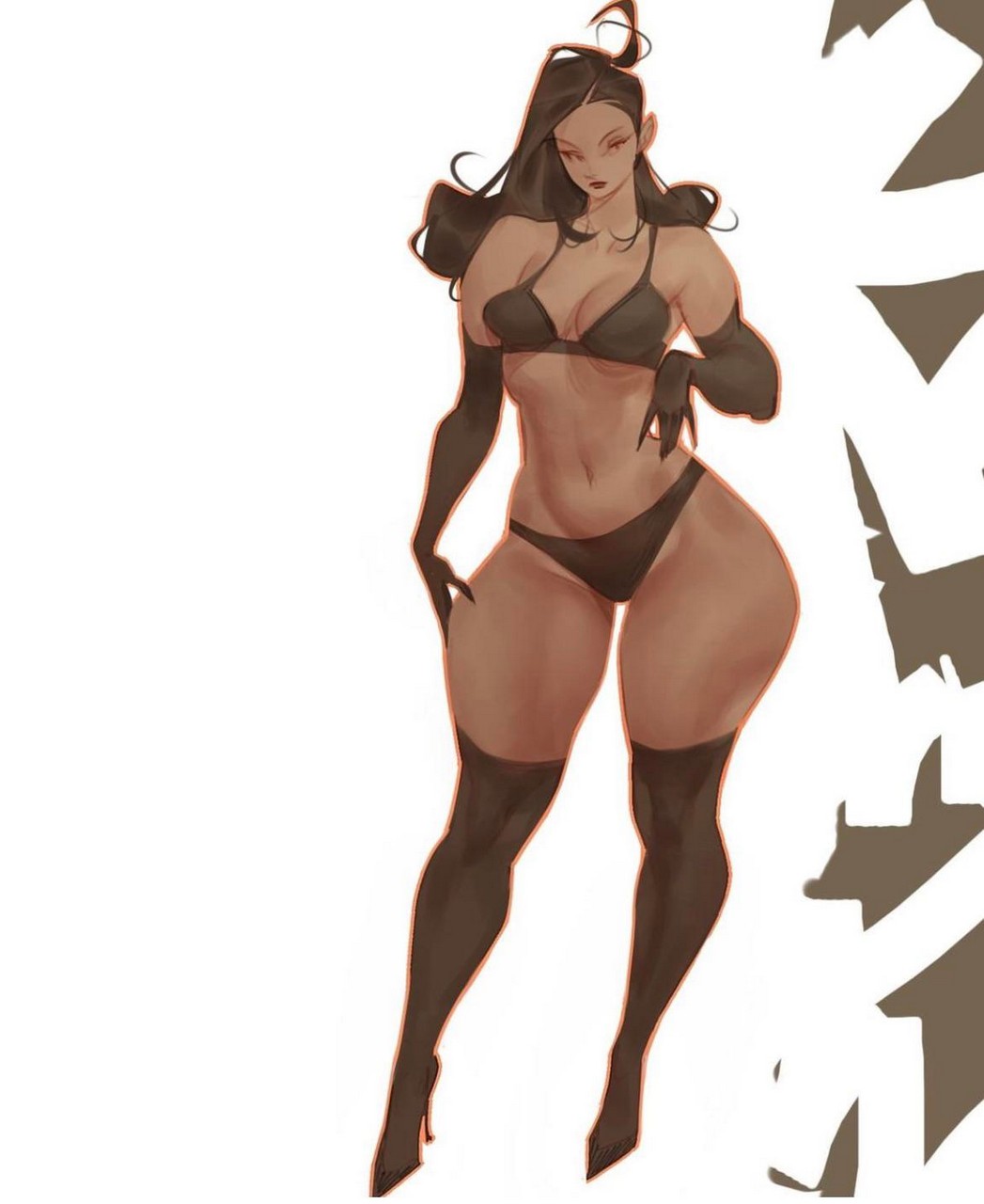 Curves Artwork By Inputwo Thighdeolog