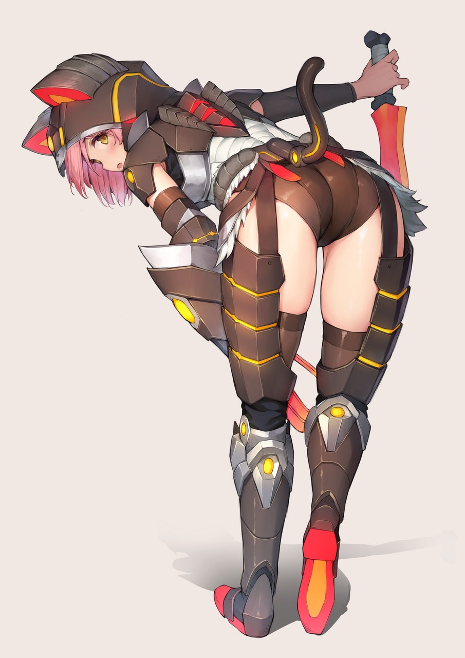 Cute Girl In The Almudron Set Monster Hunter Thighdeolog
