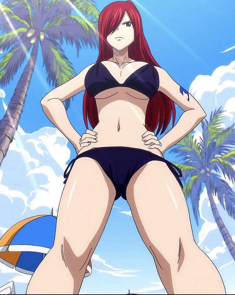 Erza Standing Over Thighdeolog