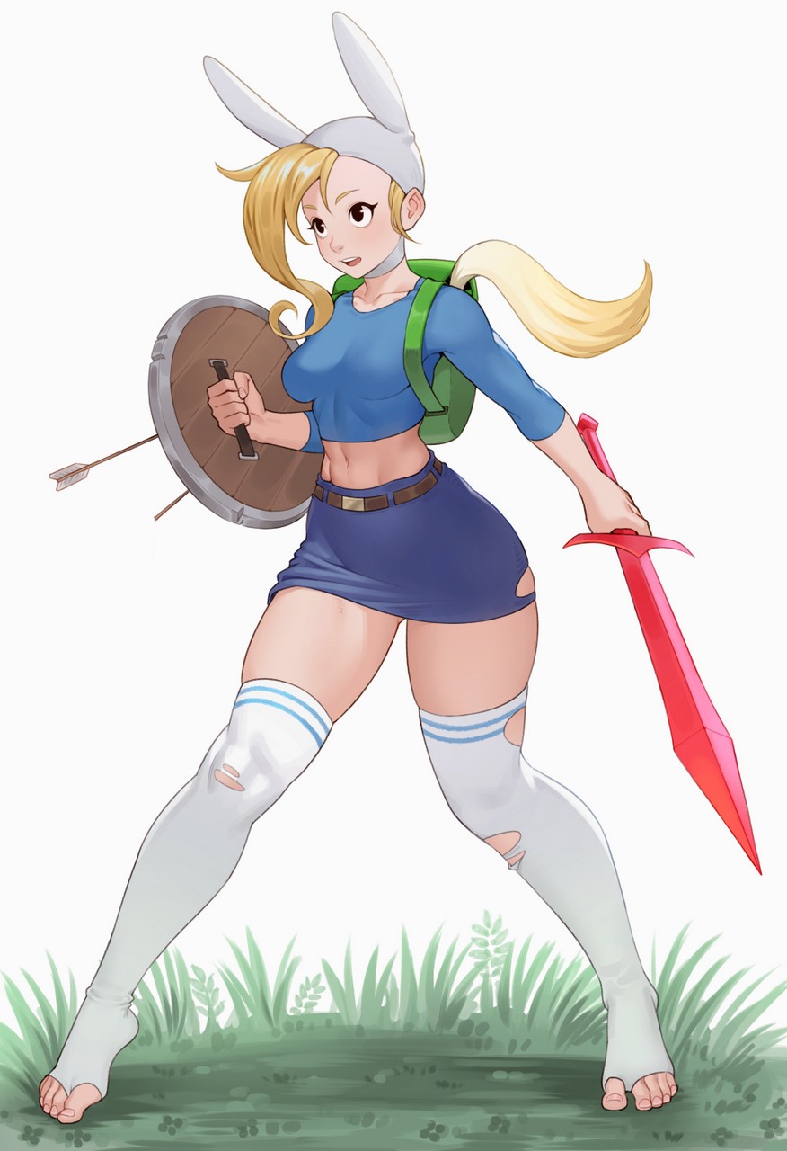 Fionna The Human Girl Adventure Time By Cheshirrr Thighdeolog