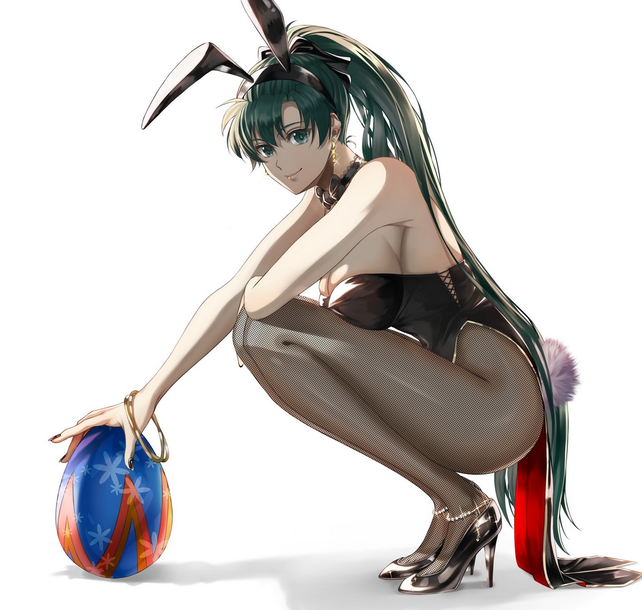Happy Easter Bunny Lyndis Fire Emblem Thighdeolog