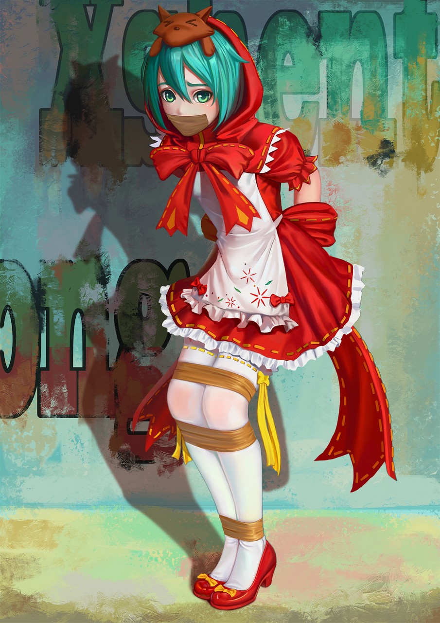 Hatsune Miku Little Red Riding Hood Character By Shikozo Senzak