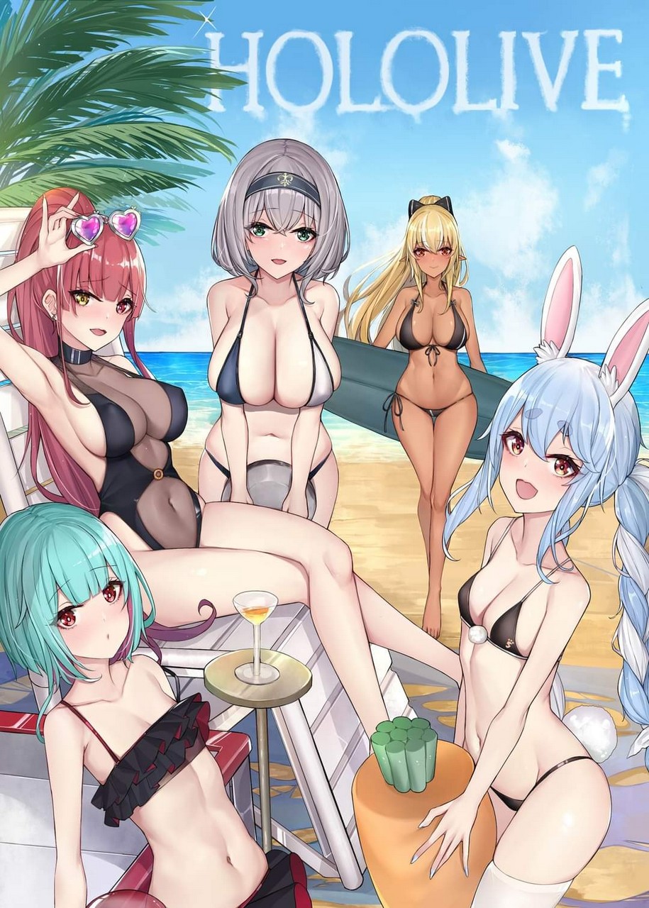 Hololive Summer Group Thighdeolog