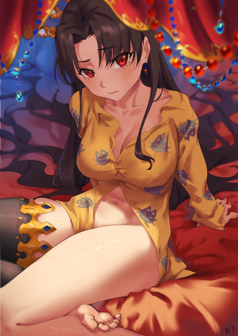 Ishtar In Her Pajamas Fate Go Thighdeolog
