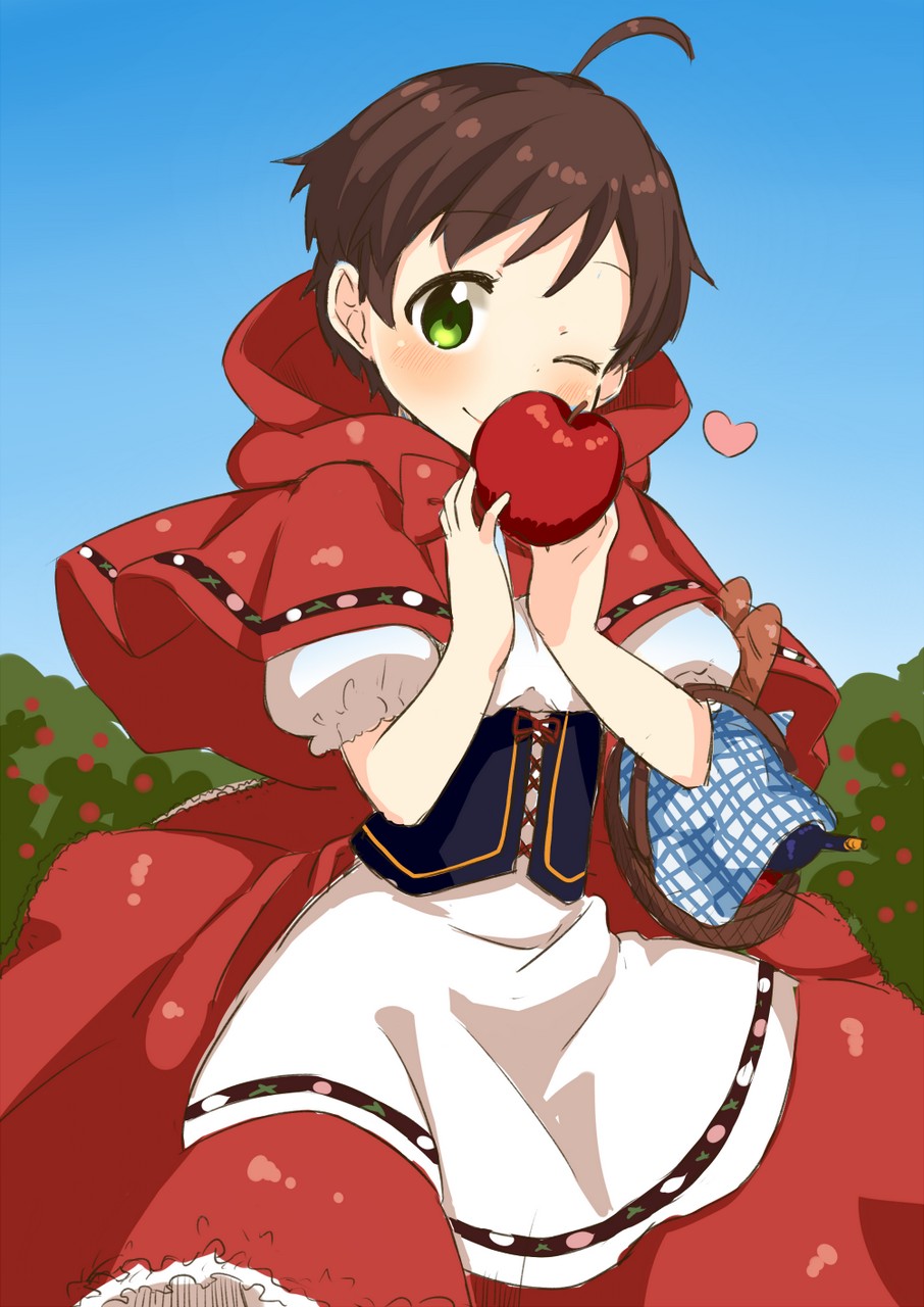 Kinoshita Hinata Little Red Riding Hood Character By Muku Muku Coffe