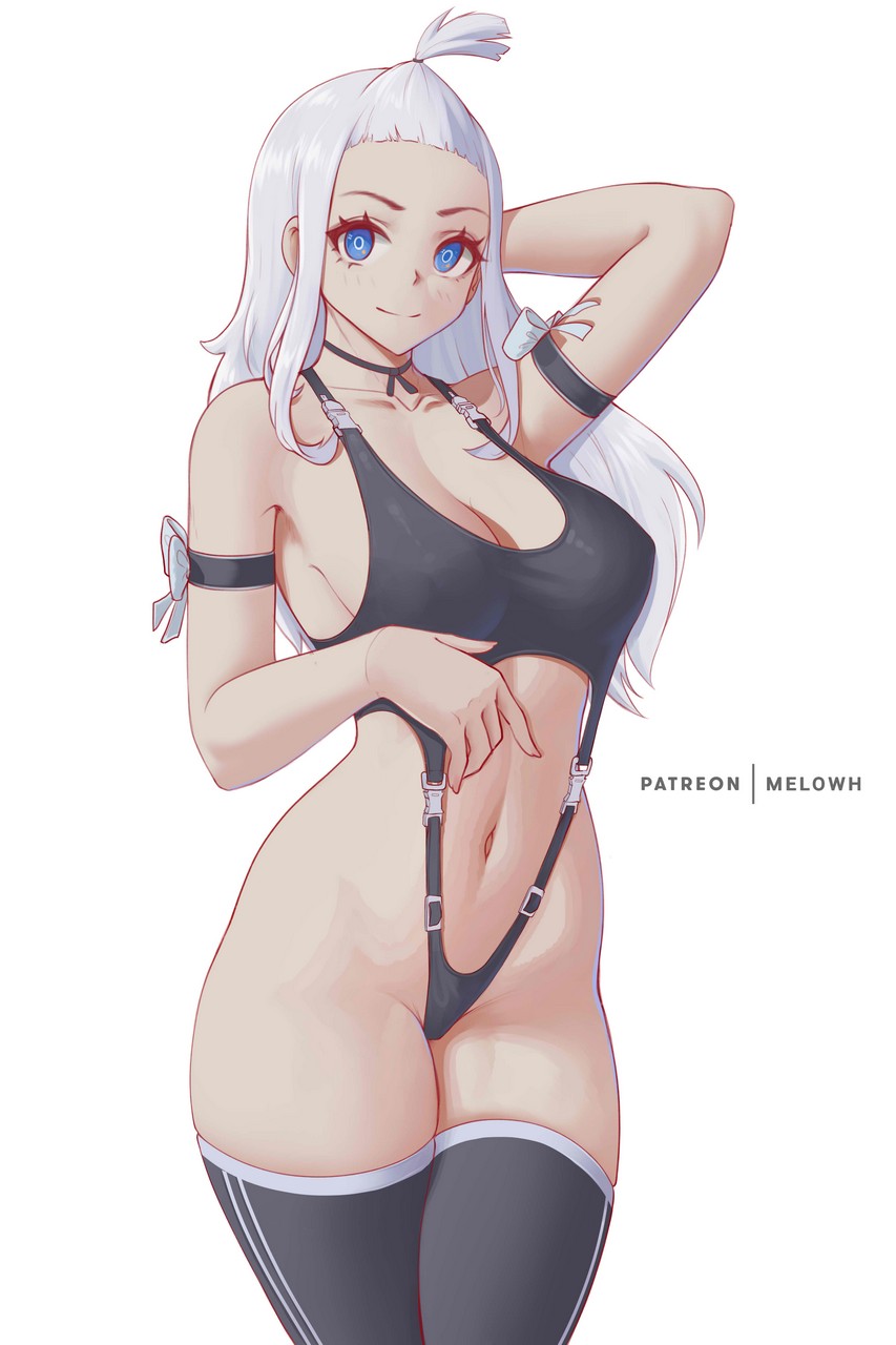 Mirajane Showing Off By Melowh Thighdeolog
