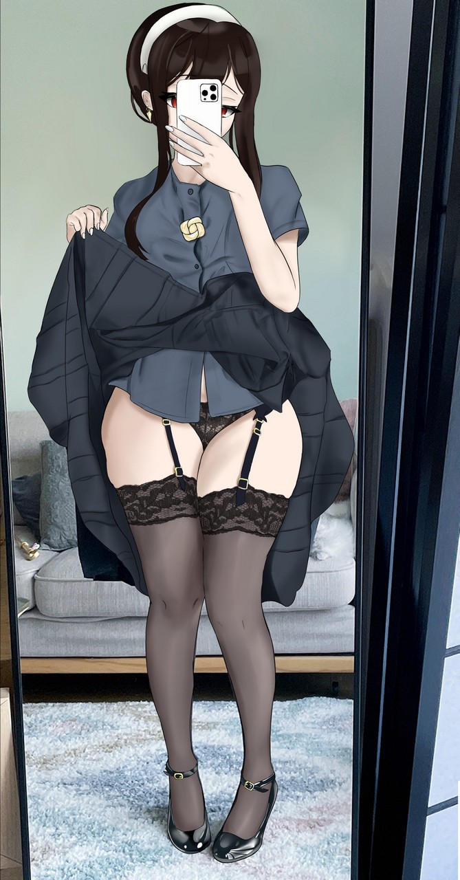 Mommy Yor Showing Off Her Best Girl Thighs Thighdeolog
