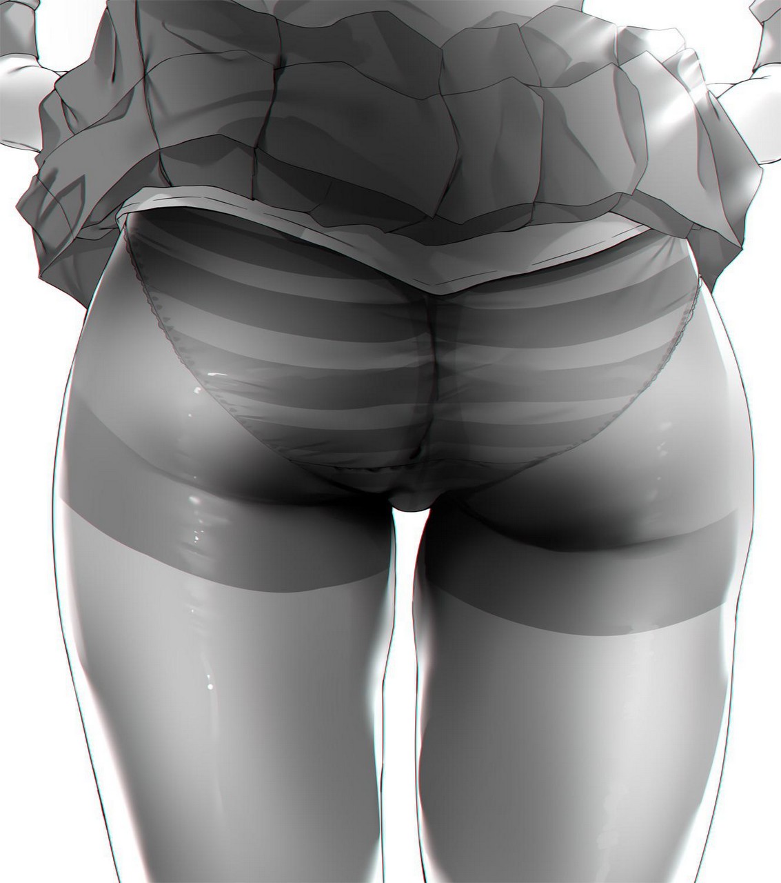 Monochrome Greatness Thighdeology