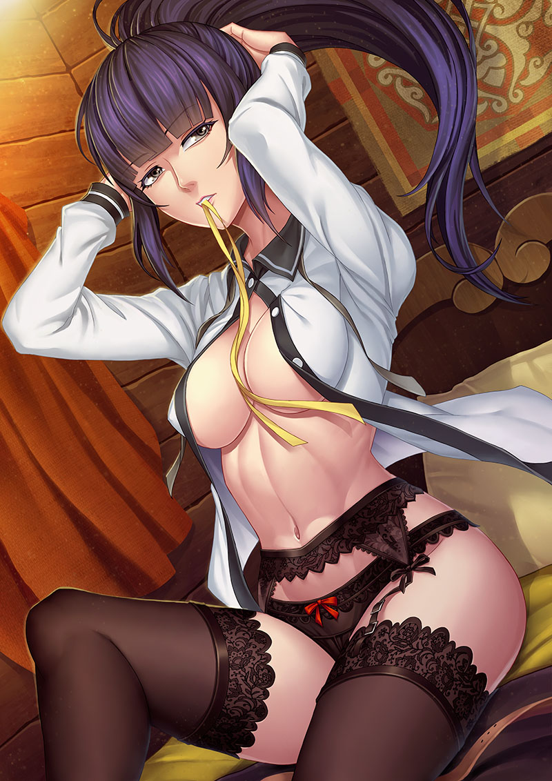 Nabe Chan In Sexy Lingerie Thighdeolog