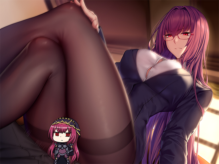 Office Lady Scathach Fate Go Thighdeolog