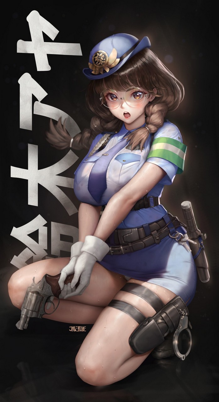 Officer Aya Is On Duty Thighdeolog