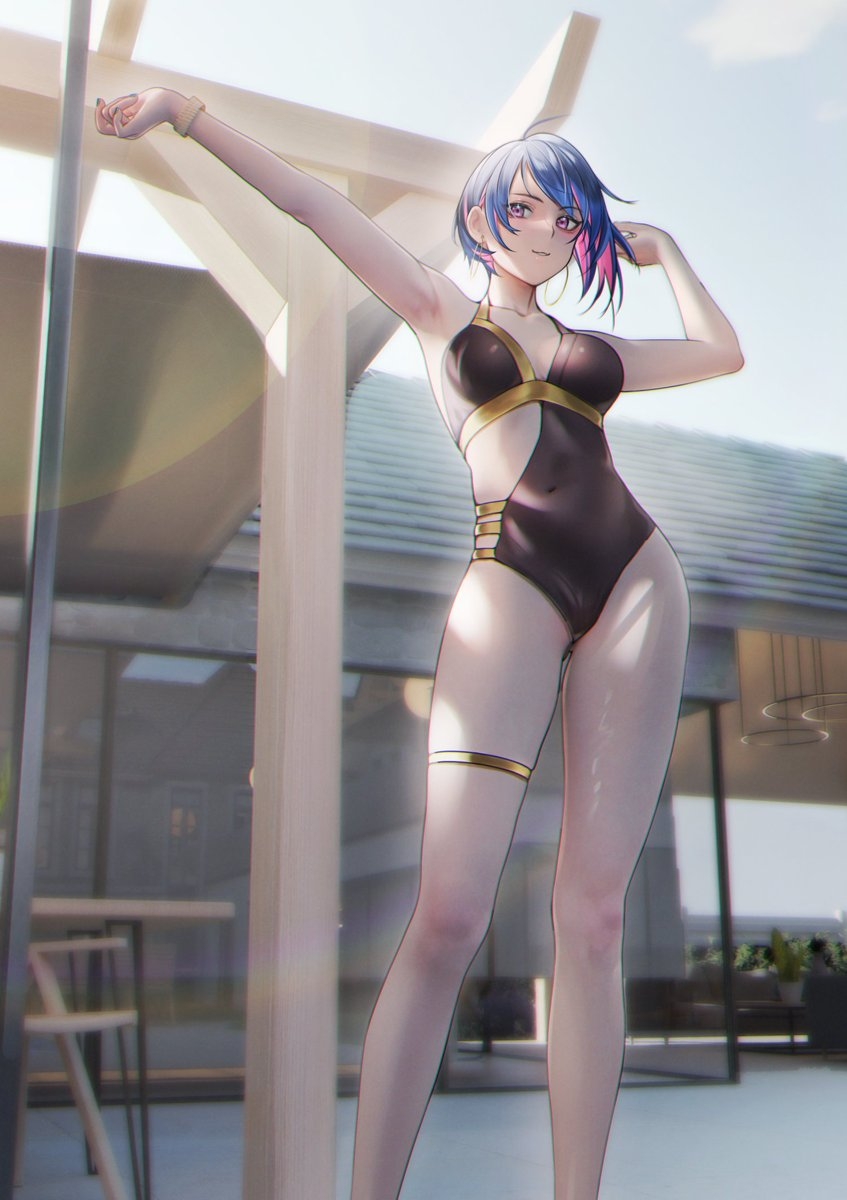 Out By The Pool Thighdeolog