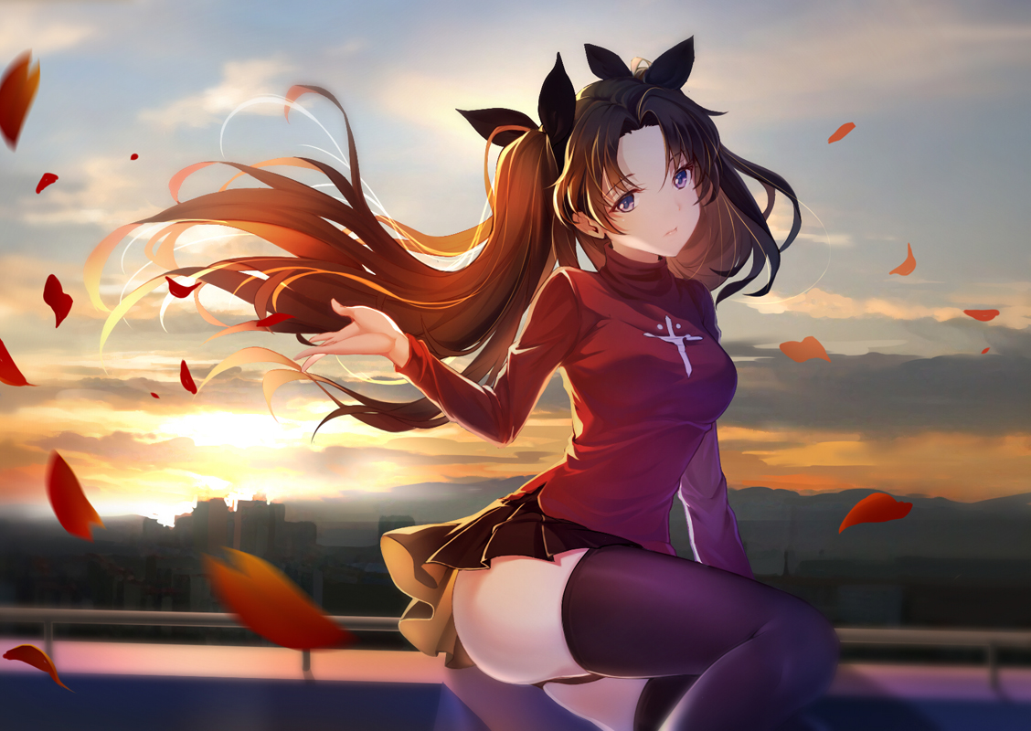 Rin Fate Stay Night Andy H Thighdeolog