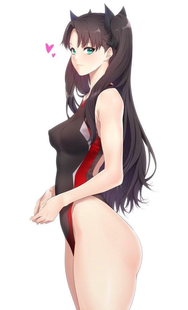 Rin In A Swimsuit Thighdeology
