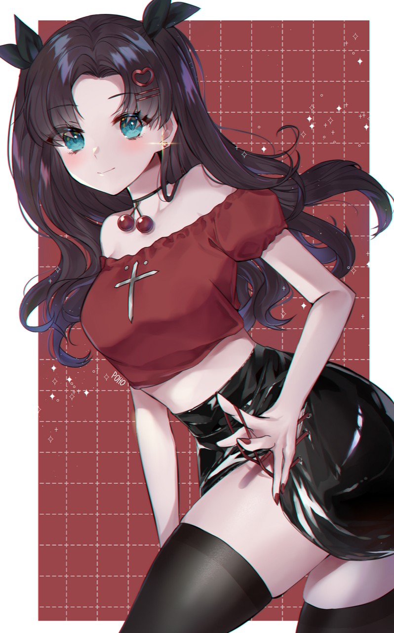 Rin Showing Off Her Absolute Territory Thighdeolog