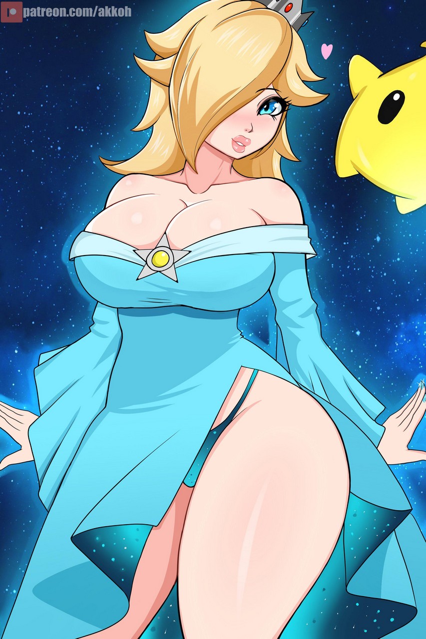 Rosalina Showing Off Her Thicc Thigh Akkoh Thighdeolog