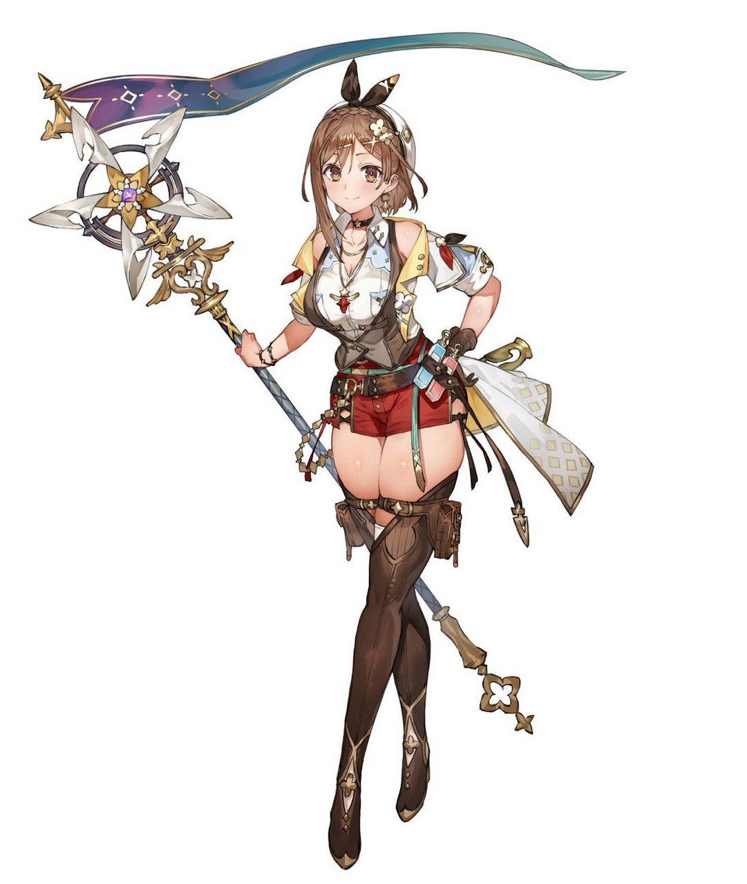 Ryzas Design In Atalier Ryza 3 She Looks Better And Her Thighs Look Even Thiccer Thighdeolog