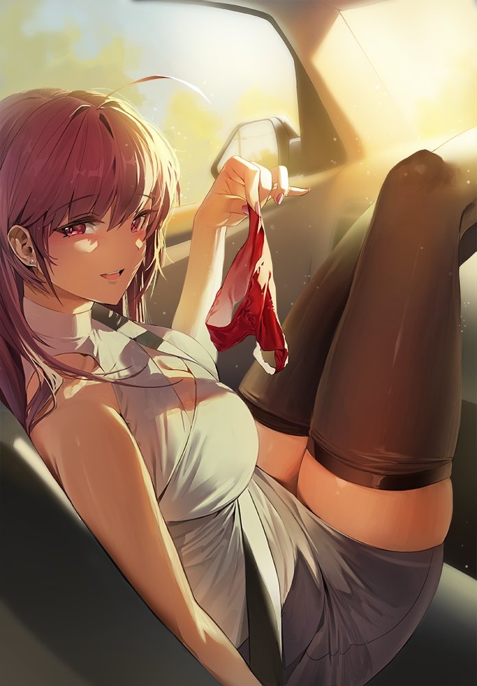 Scathach In The Car Thighdeolog