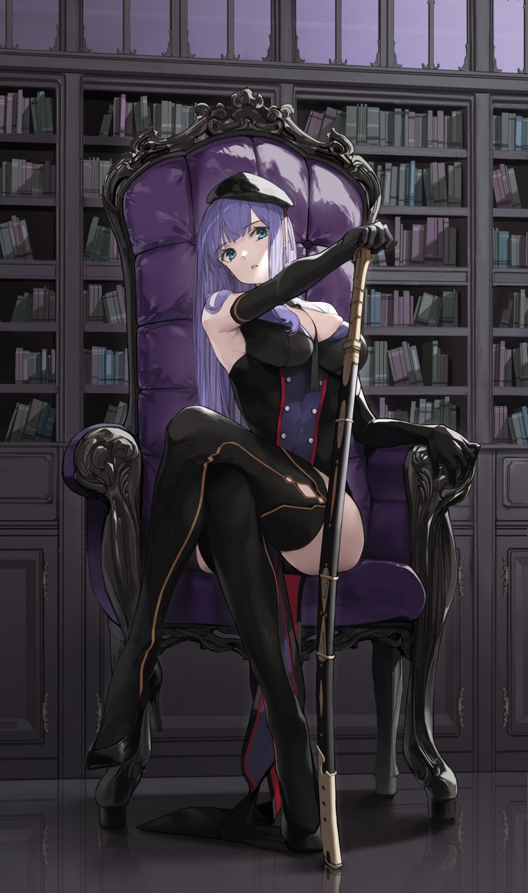 Sitting In Her Study Thighdeolog