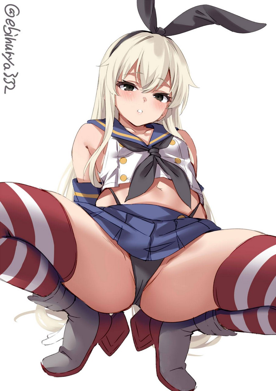 Spread Shimakaze Thighs Thighdeolog